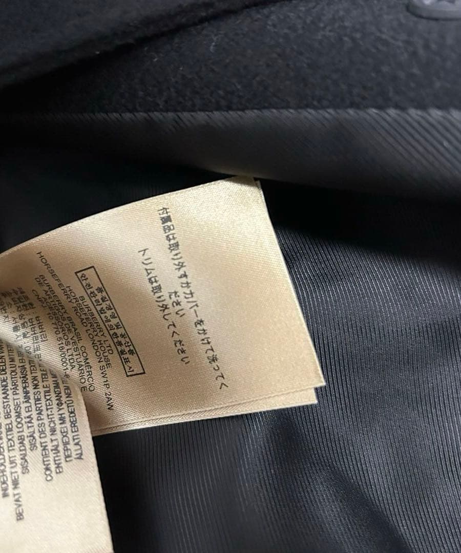 BURBERRY ノヴァチェック ウールトレンチコート 新品タグ付き