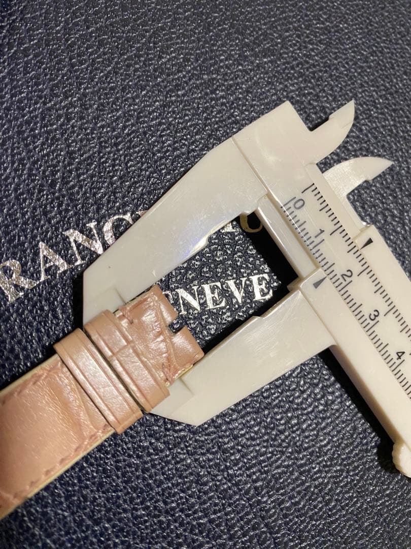 16mm フランクミュラー 純正 パールピンク ストラップ ベルト