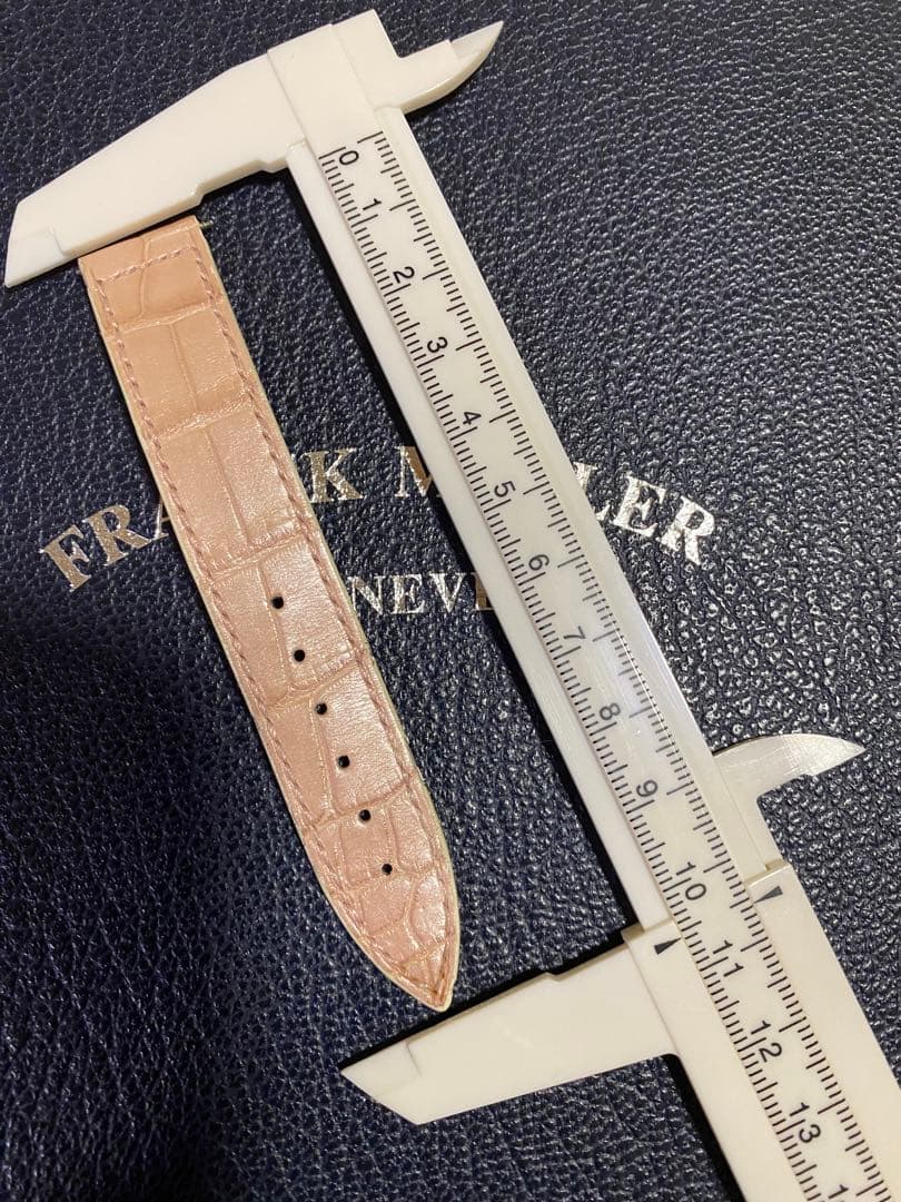 16mm フランクミュラー 純正 パールピンク ストラップ ベルト