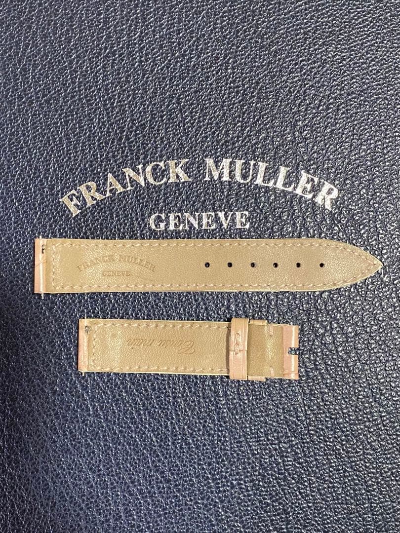 16mm フランクミュラー 純正 パールピンク ストラップ ベルト