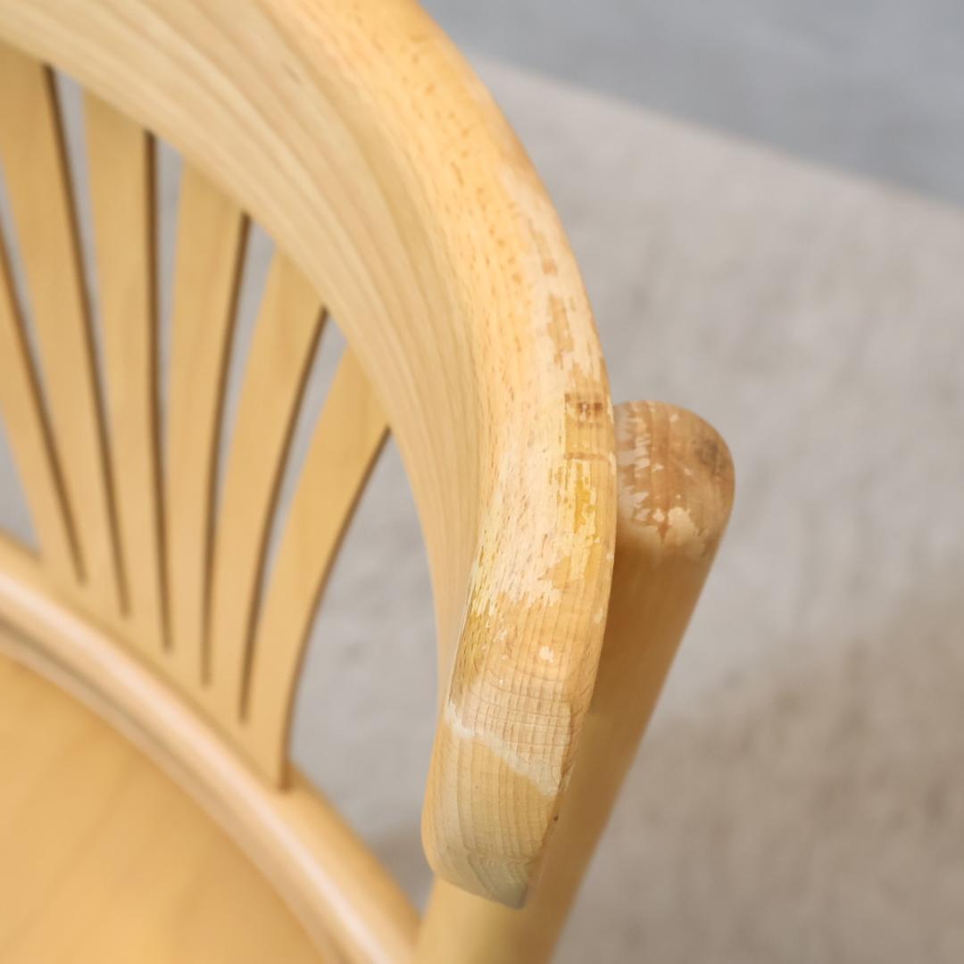 フランスベッド ベントーネ ダイニングチェア ベントウッドチェア 曲木 TON