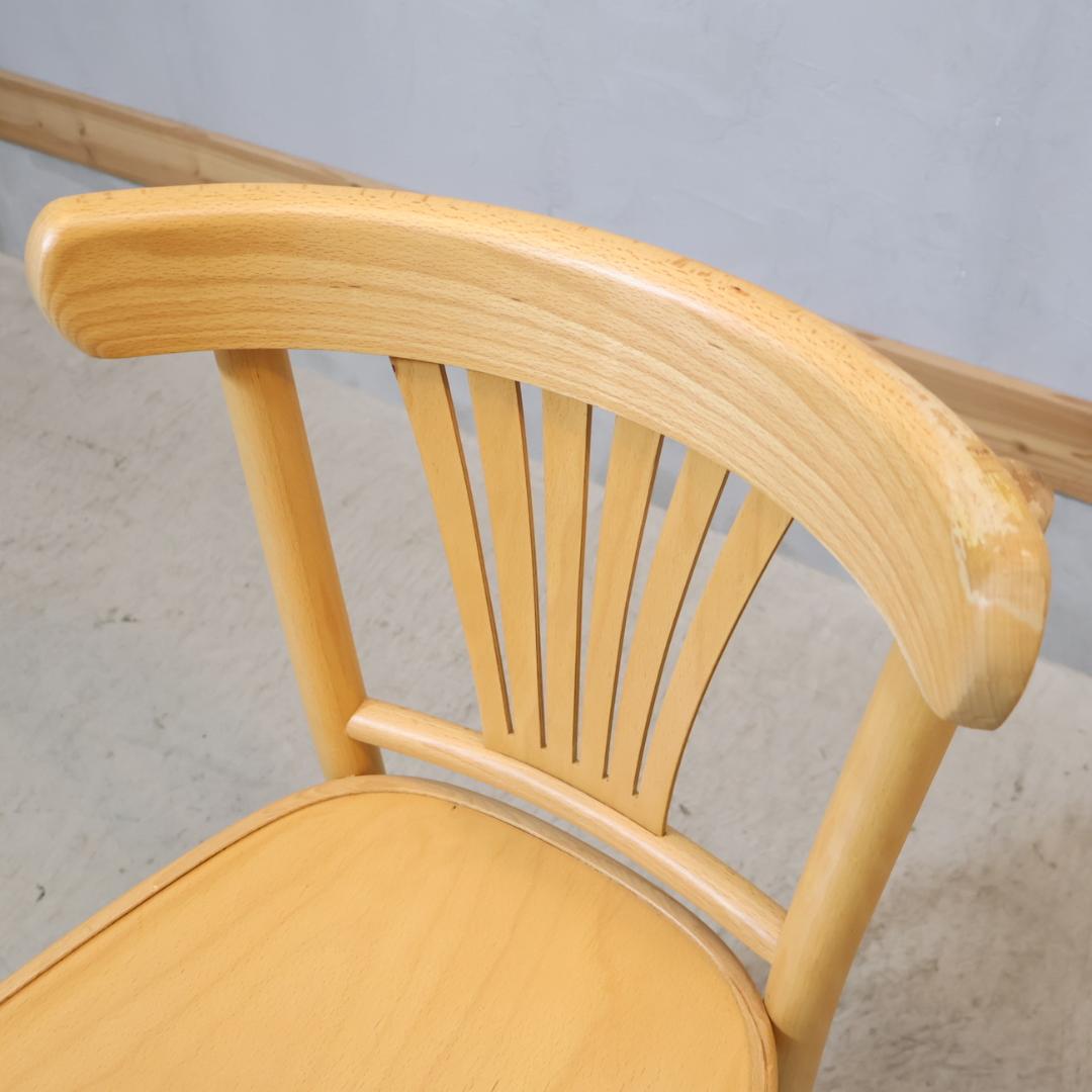 フランスベッド ベントーネ ダイニングチェア ベントウッドチェア 曲木 TON