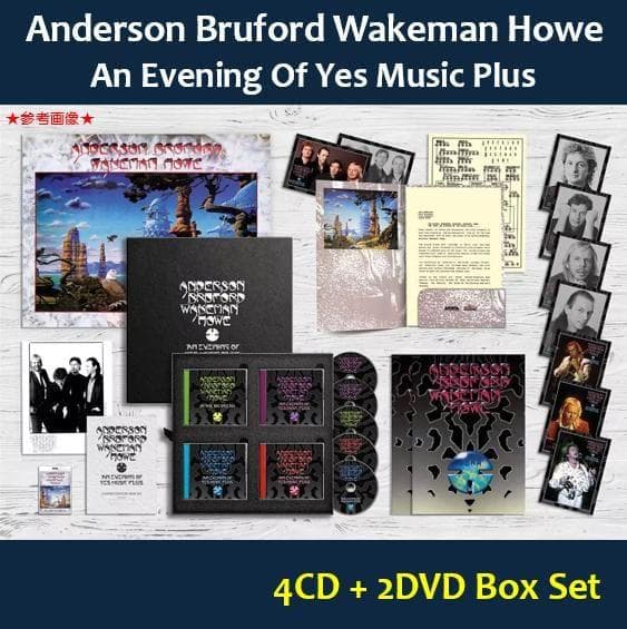 ★ANDERSON BRUFORD WAKEMAN HOWE★4CD+2DVD