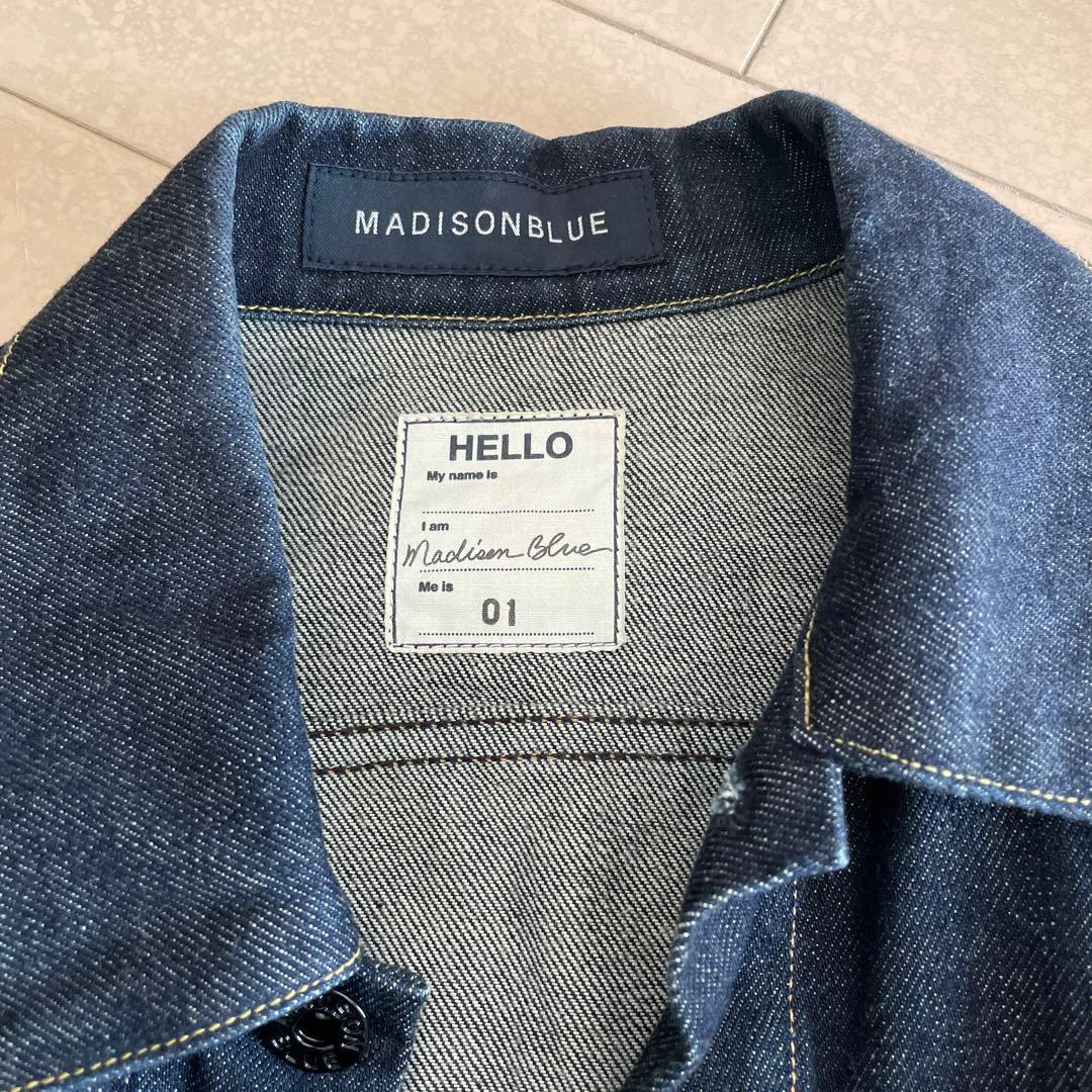 MADISON BLUE ダークデニムジャケット 01 (S)