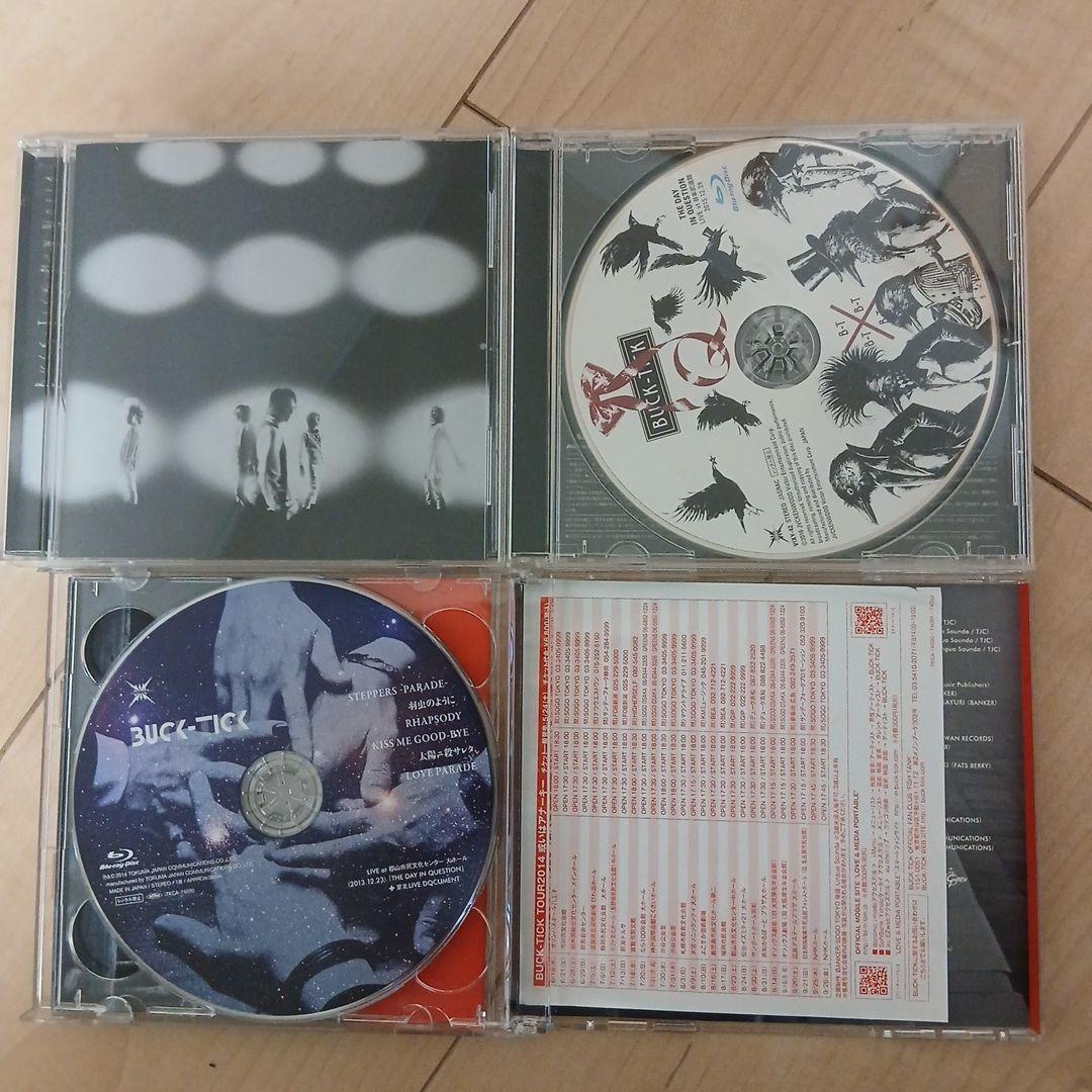 BUCK-TICK初回限定CD・DVD ・ブルーレイ ４枚セット