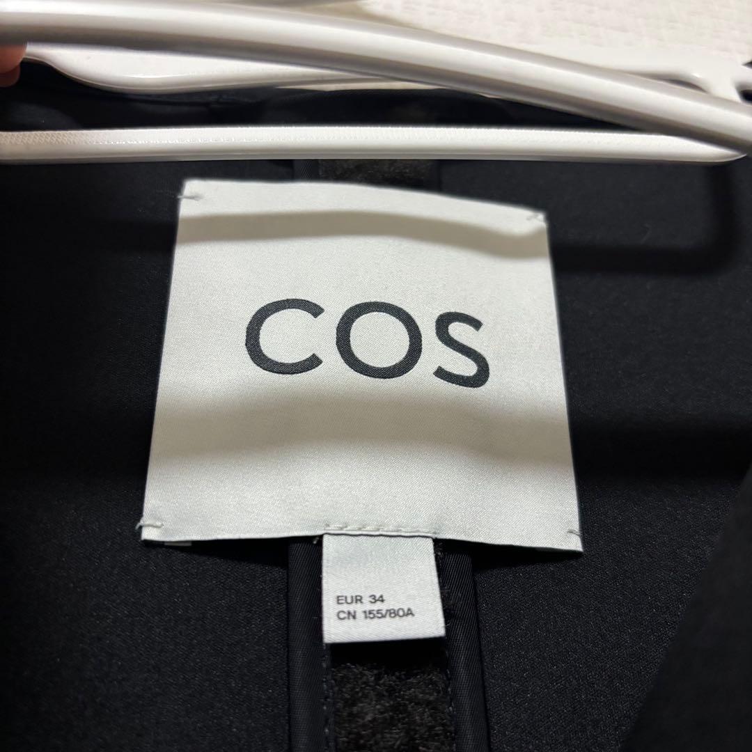 COS コス　ロングラインテディジャケット　ボアコート