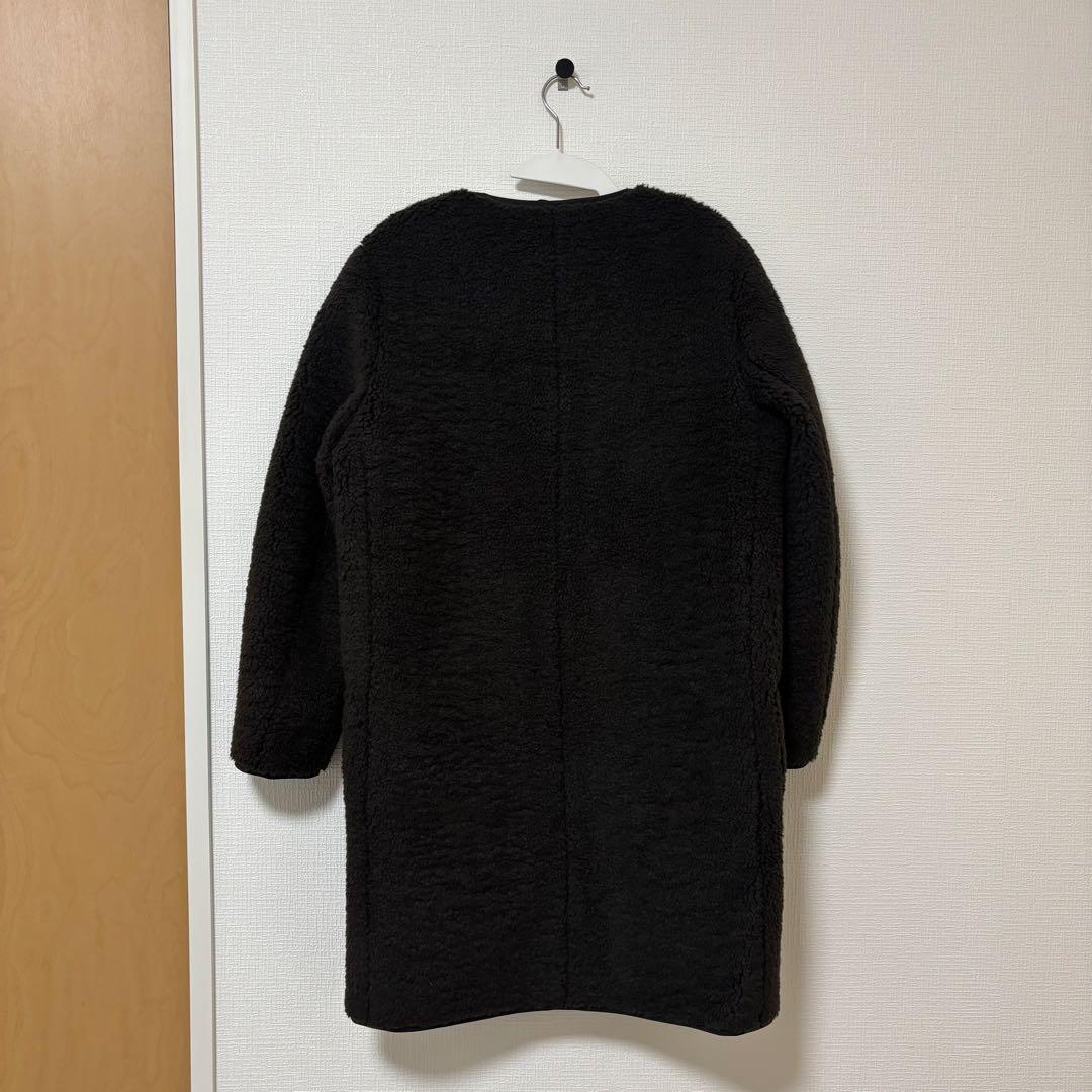 COS コス　ロングラインテディジャケット　ボアコート