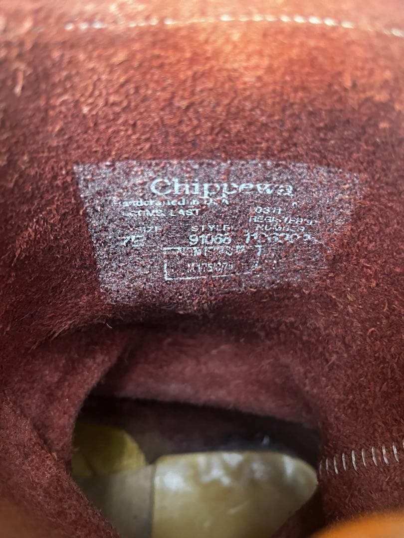 チペワエンジニアブーツ　US7E