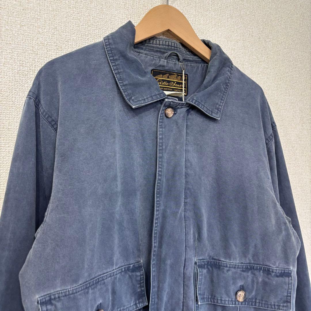 エディーバウアー　ワークジャケット　ヴィンテージ　アメリカ古着　L相当 2864