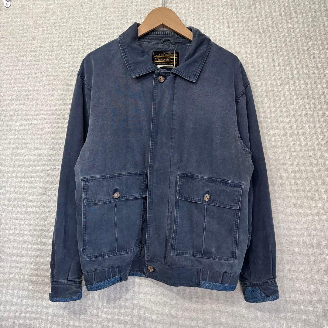 エディーバウアー　ワークジャケット　ヴィンテージ　アメリカ古着　L相当 2864