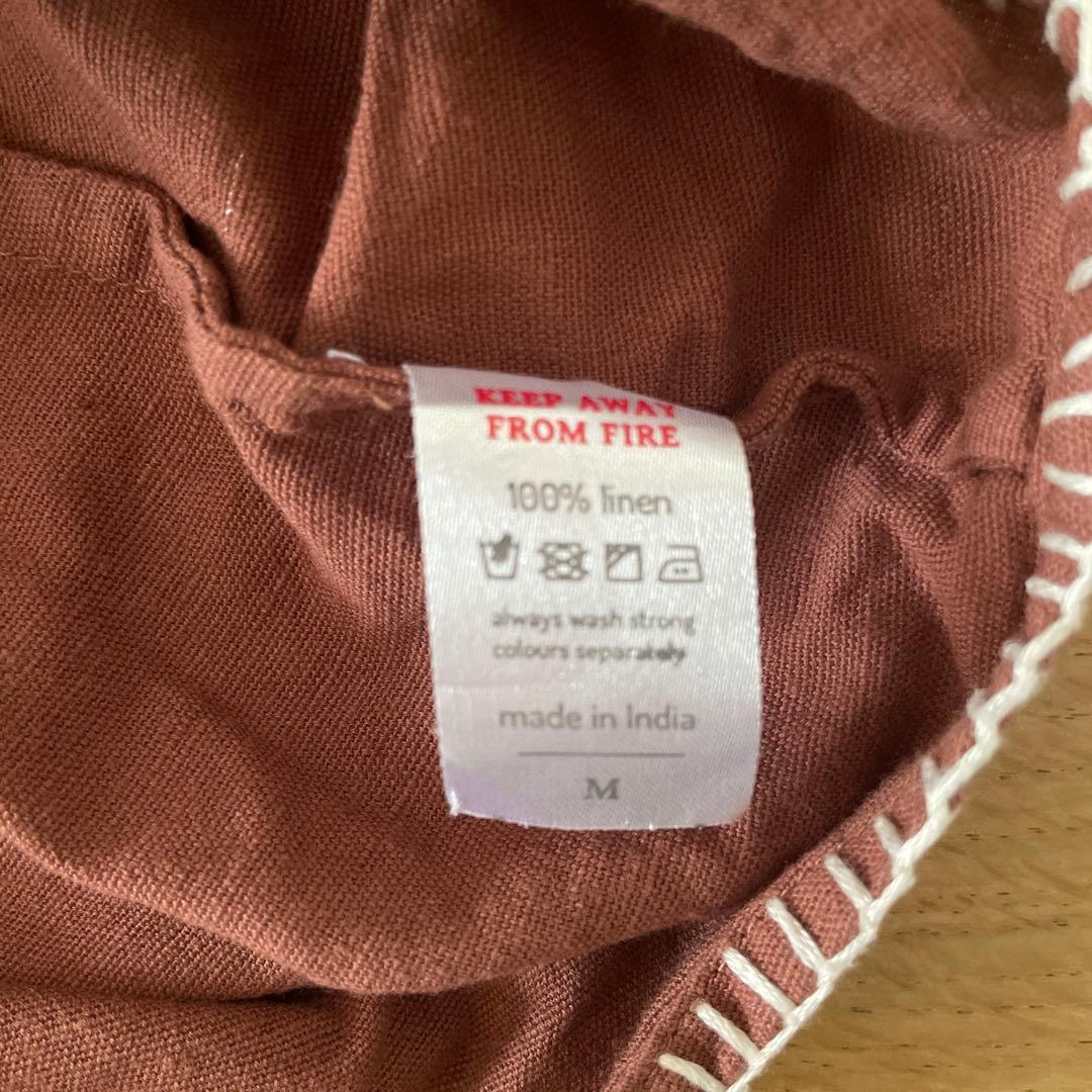 Apolina 刺繍長袖ワンピース　3-5y