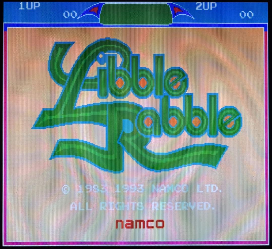 X68000用ソフト リブルラブル＋店頭デモ同梱版【Libble Rabble】