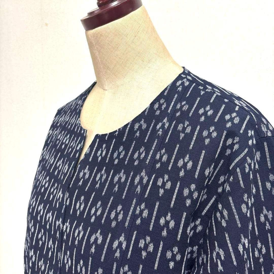 着物リメイク　筑紫ゆうき　ロングワンピース(298)