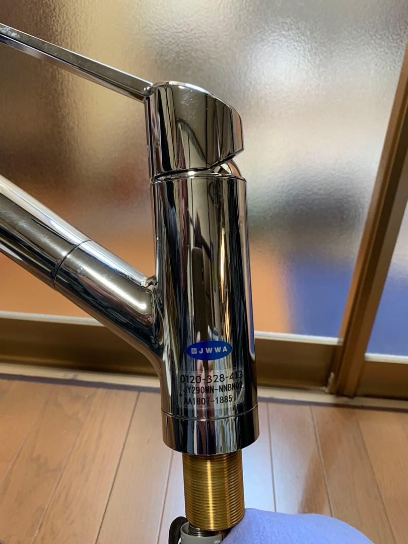 浄水器用水栓 ステンレス製