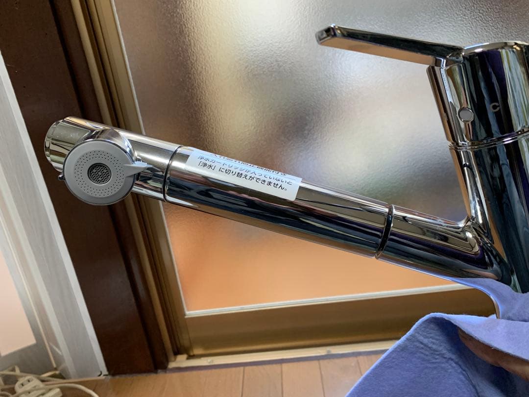 浄水器用水栓 ステンレス製