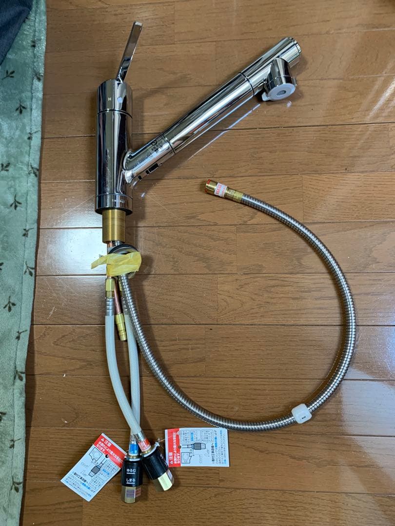 浄水器用水栓 ステンレス製