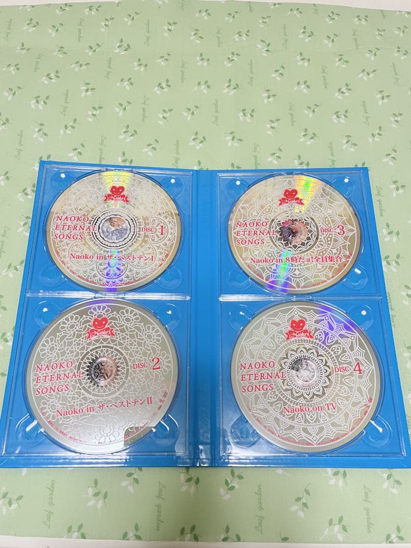 河合奈保子　NAOKO ETERNAL SONGS DVD セット（4枚組)