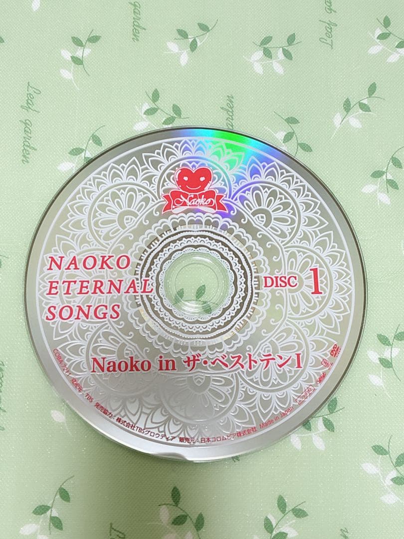 河合奈保子　NAOKO ETERNAL SONGS DVD セット（4枚組)