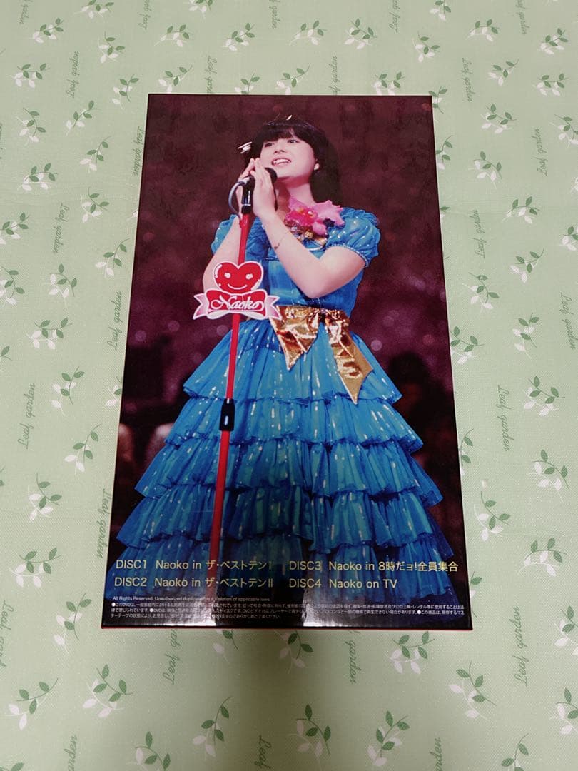 河合奈保子　NAOKO ETERNAL SONGS DVD セット（4枚組)