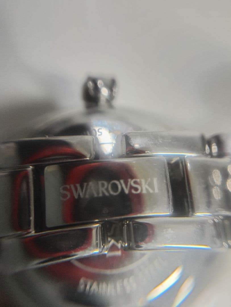 スワロフスキー　クリスタルオーバル　時計　稼働　5656881