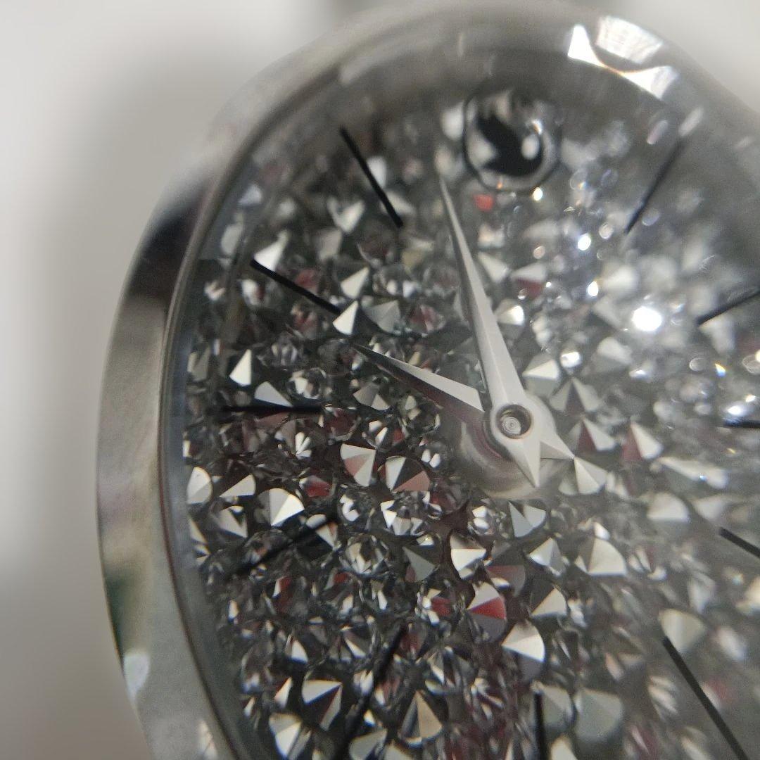スワロフスキー　クリスタルオーバル　時計　稼働　5656881