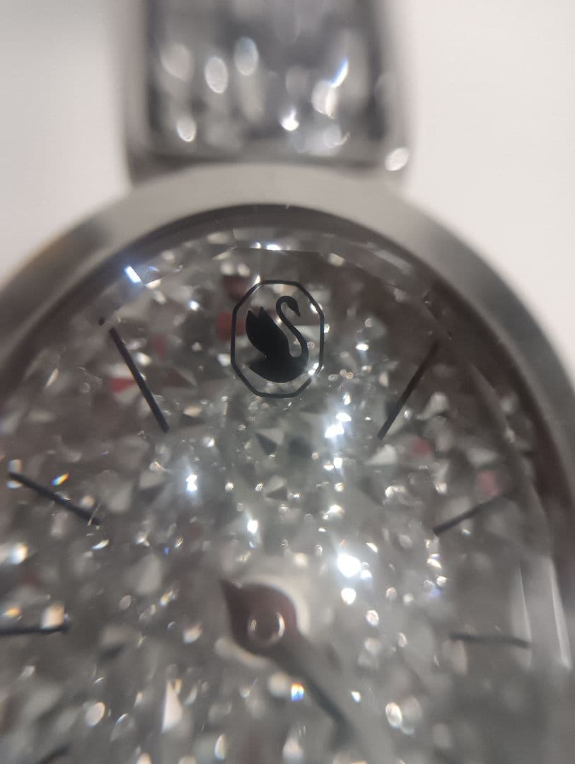 スワロフスキー　クリスタルオーバル　時計　稼働　5656881