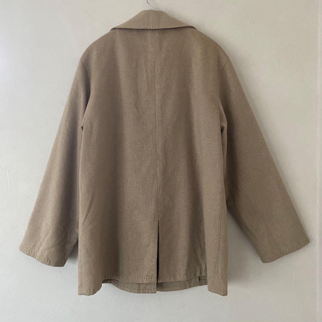 美品　MAX MARA ジャケット　カシミア100% 白タグ　ボタンレス