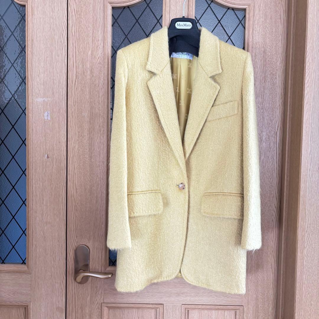 ❤️白タグMax Mara テーラドジャケットコート❤️