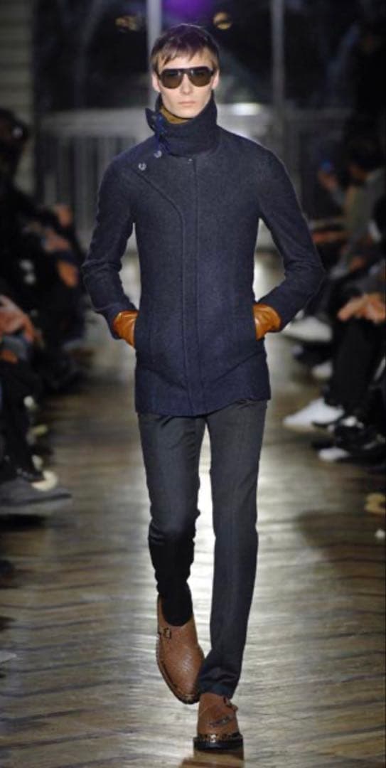 ꧁*꧂様 ラフシモンズ　RAFSIMONS　ショート　コート　黒　2008-20