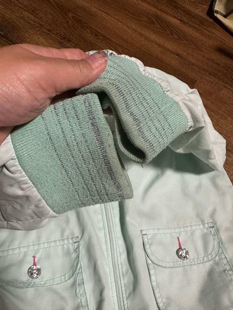 メゾピアノ 長袖 ナイロンジャンバー 150cm 中古品