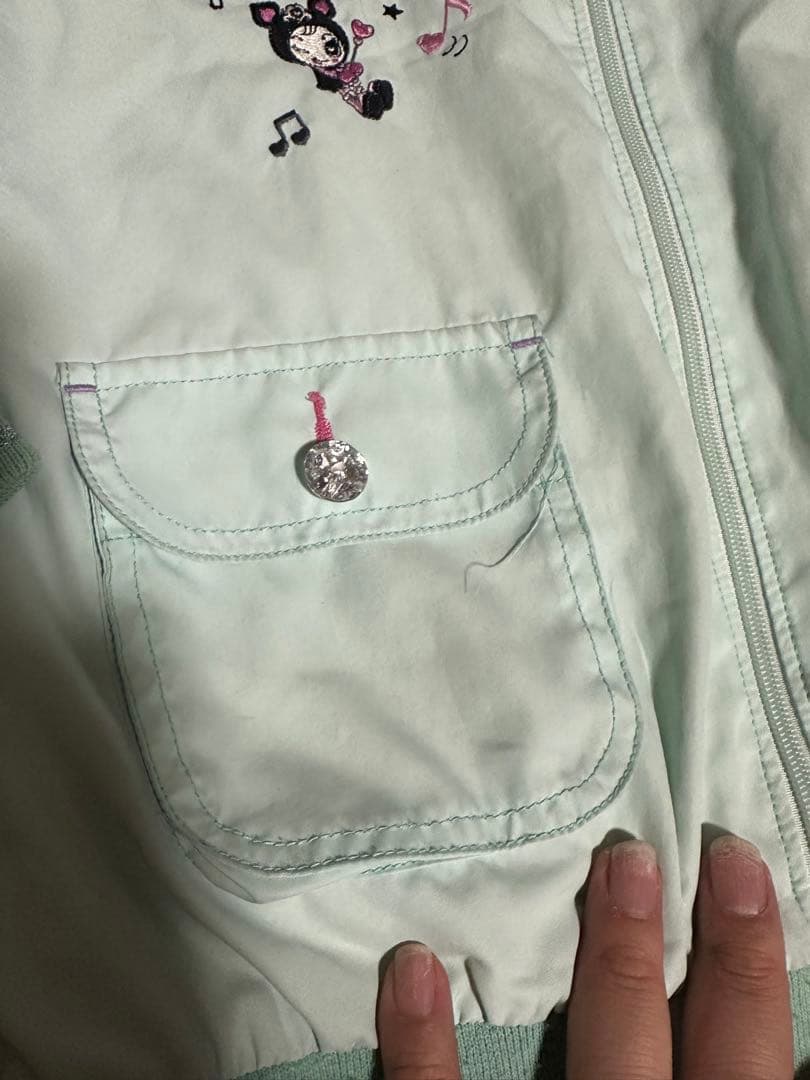 メゾピアノ 長袖 ナイロンジャンバー 150cm 中古品