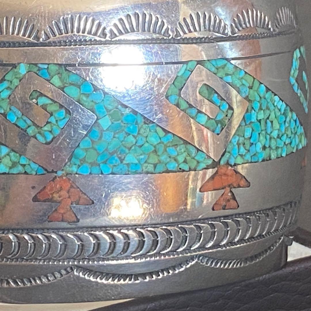 kojibenz24様 アンティーク　インディアン　バングル　ターコイズシルバー