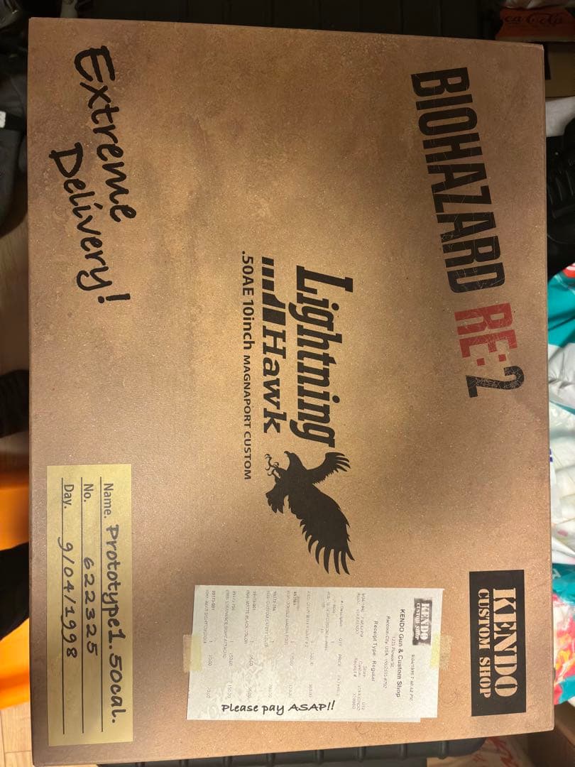 BIOHAZARD RE:2 Lightning Hawk ガスガン