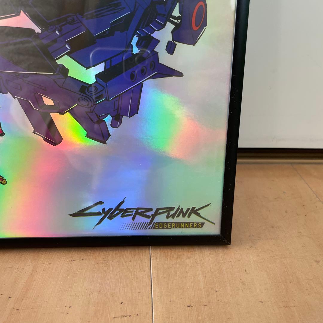 サイパーパンクエッジランナーズ　Cyberpunk ホログラムポスター