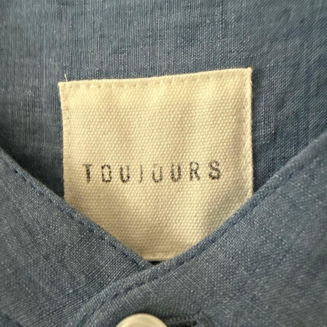 新品★ トゥジュー toujours ハードウォッシュリネン　オールインワン