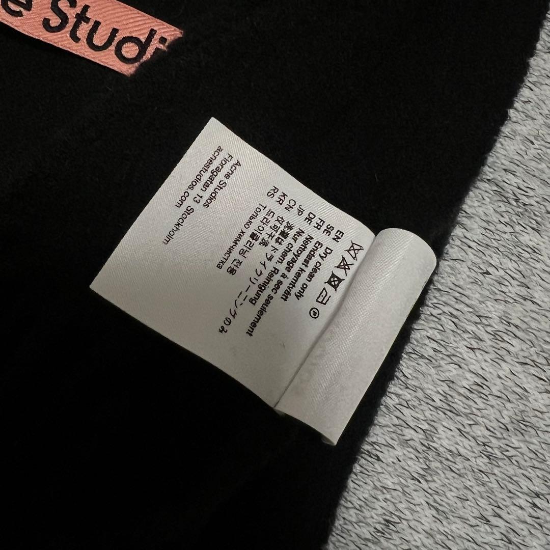 acne studios フリンジウールスカーフ マフラー