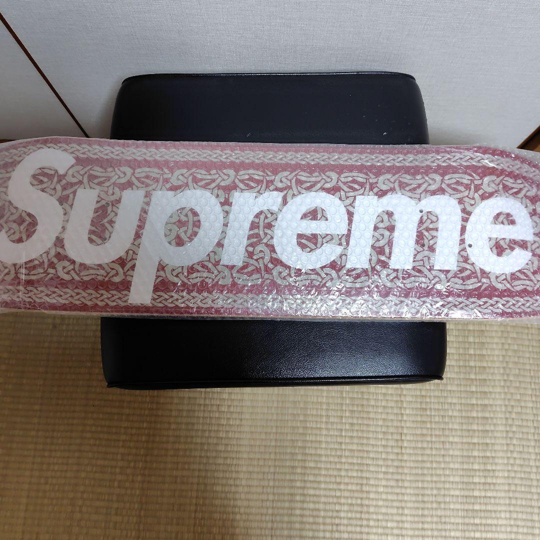 Supreme 2021celticknotスケートボードデッキ 赤白