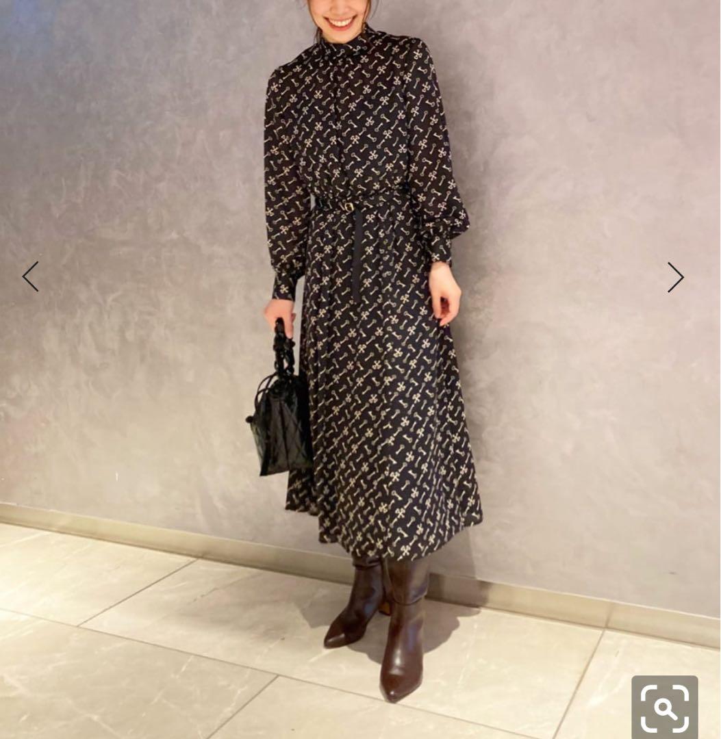 ANAYI鍵柄ワンピース 38