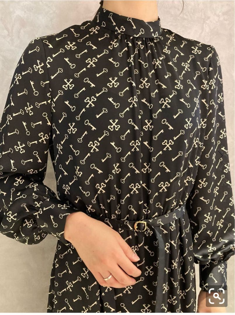 ANAYI鍵柄ワンピース 38