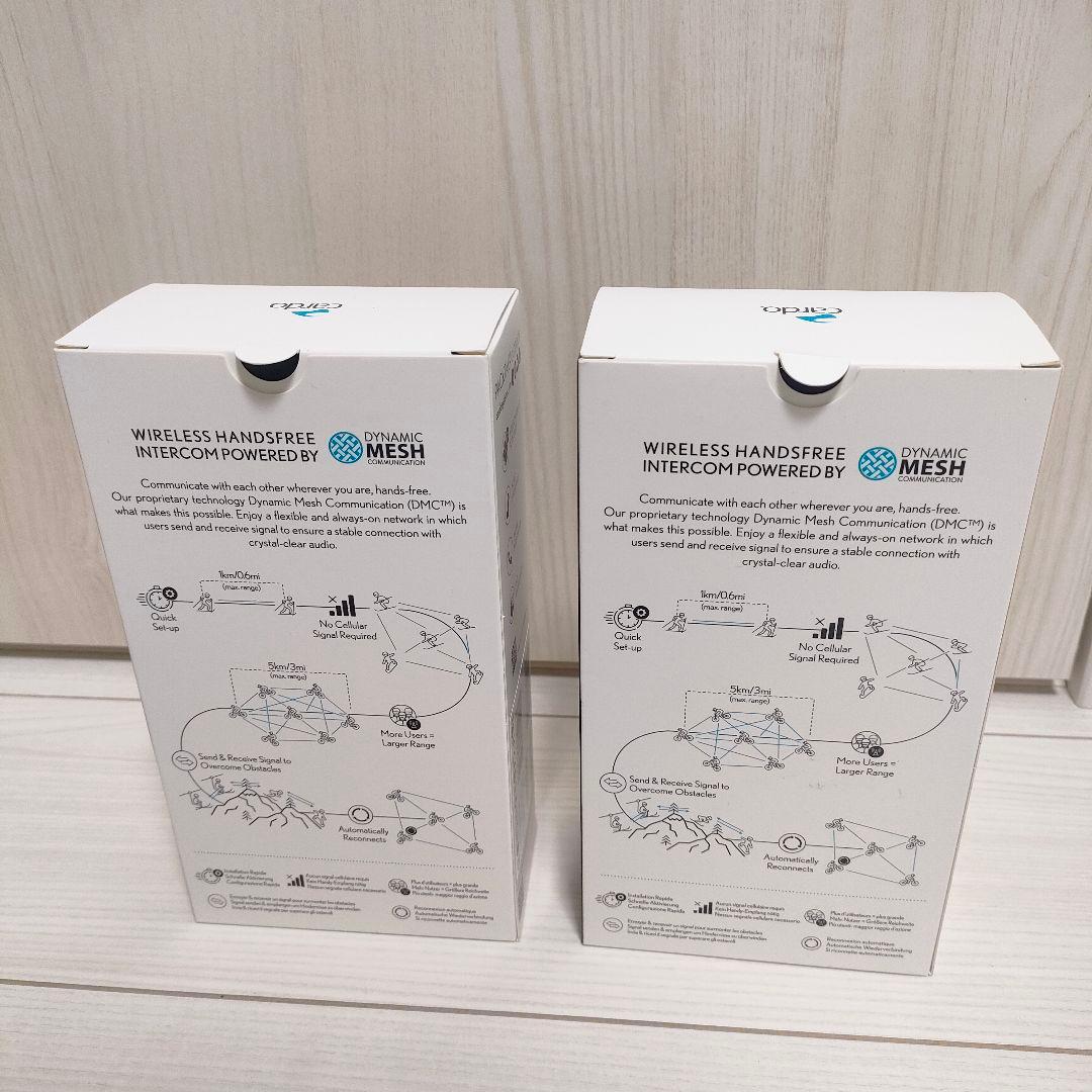 Cardo Packtalk Outdoor ブラック 2台セット