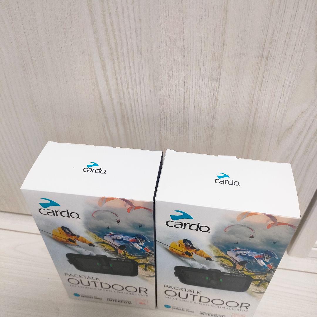 Cardo Packtalk Outdoor ブラック 2台セット