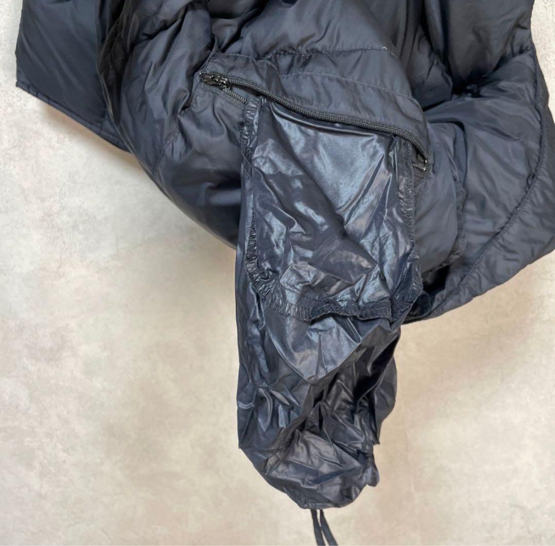 古着 90s エルエルビーン ブラック 黒 ダウン ベスト