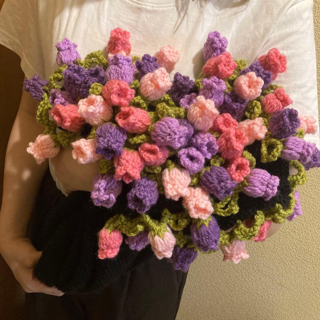 花束ブランケット♡カラフル♡すずらん