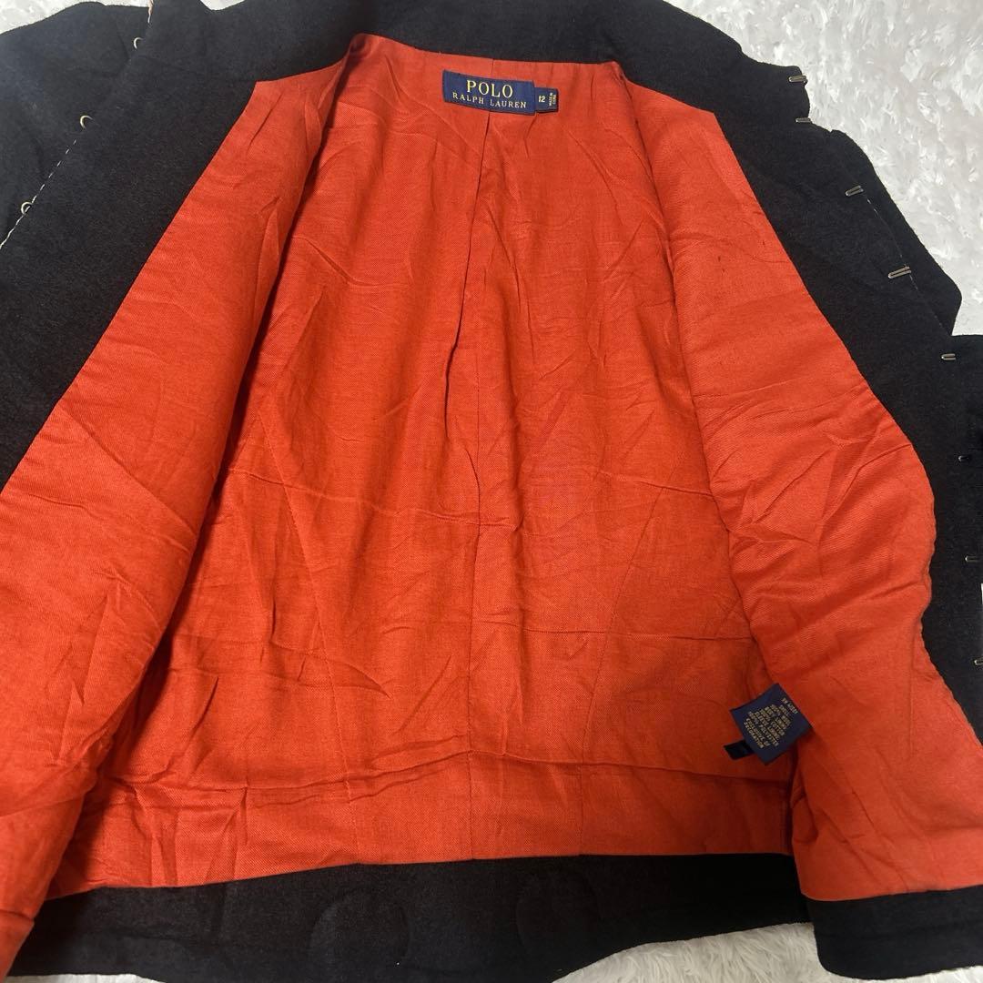 激レア ポロラルフローレン ナポレオンジャケット スタンドカラー ワッペン　Ｌ