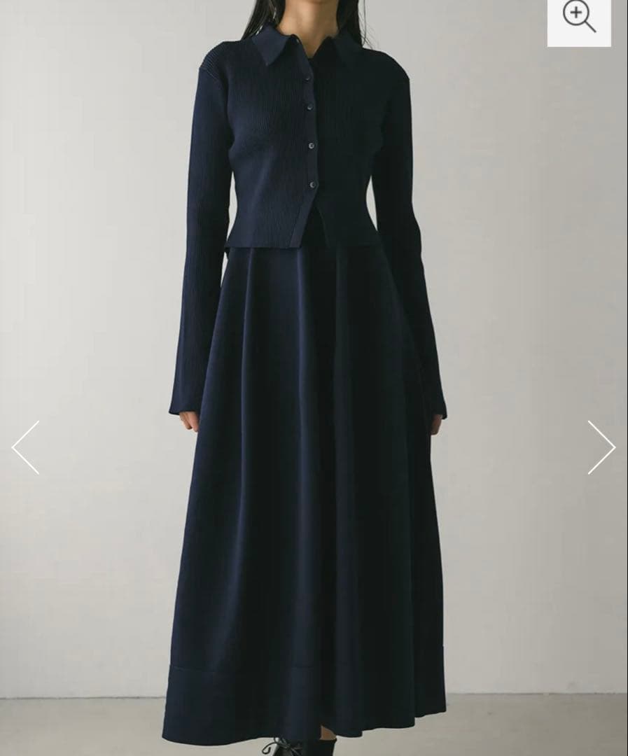 新品タグ付き　スタイルミキサー　2ピースポロニットワンピース