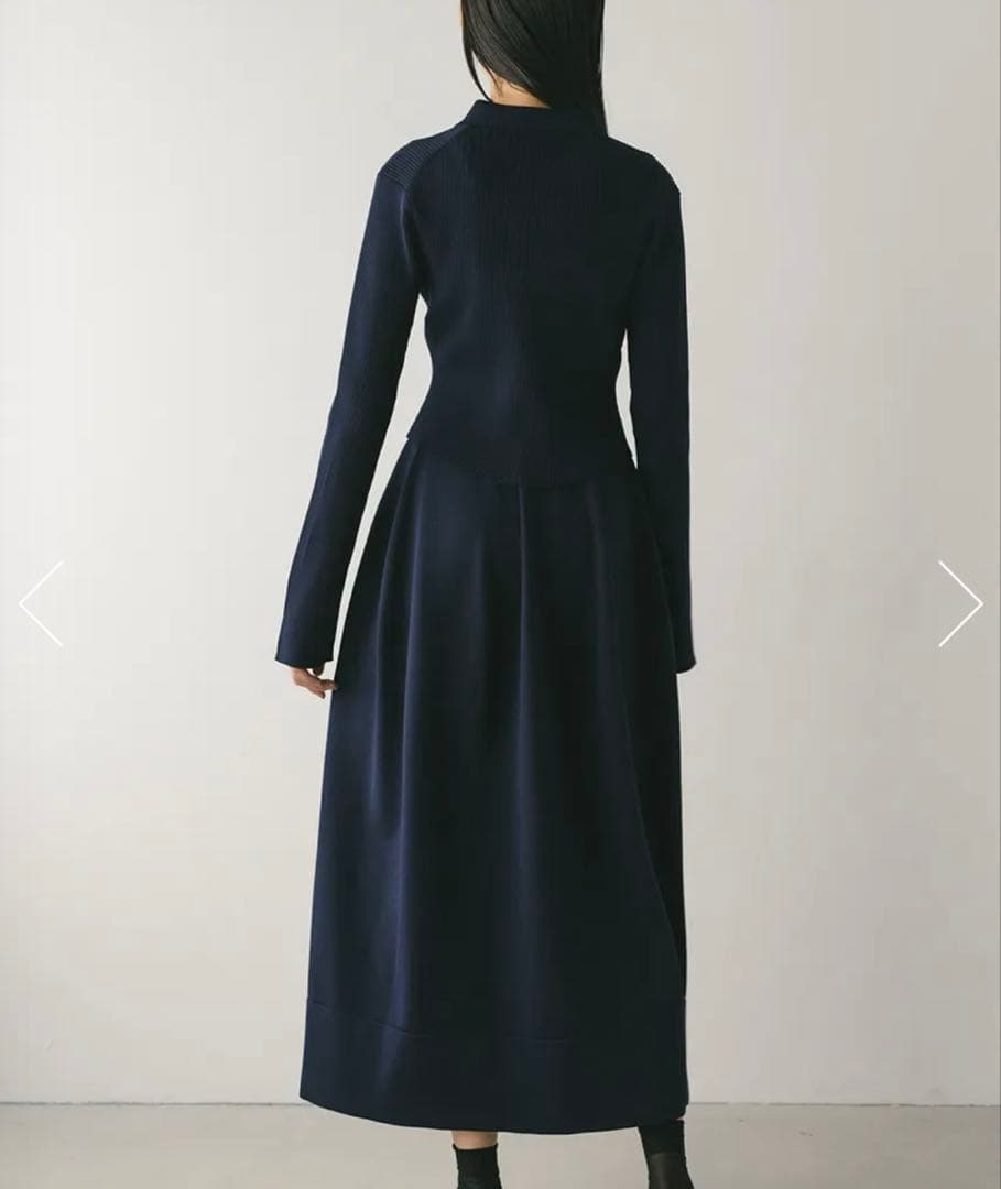 新品タグ付き　スタイルミキサー　2ピースポロニットワンピース