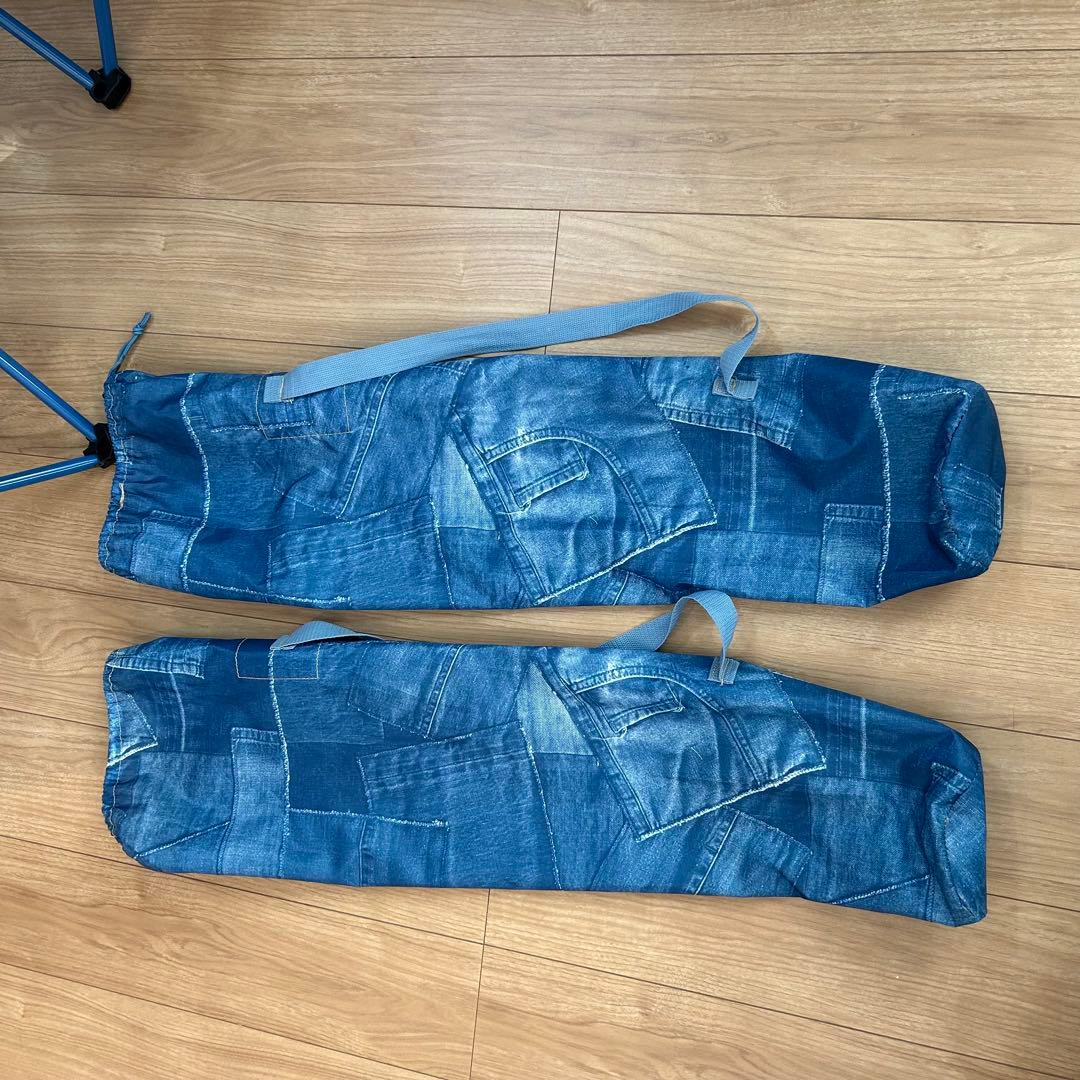 美品　Coleman コールマン モンロ リゾート チェア デニム　廃盤　２脚