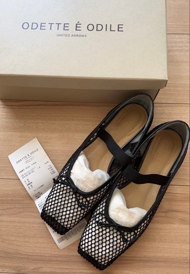極美品◼️ODETTE É ODILE ◼️メッシュバレエシューズ