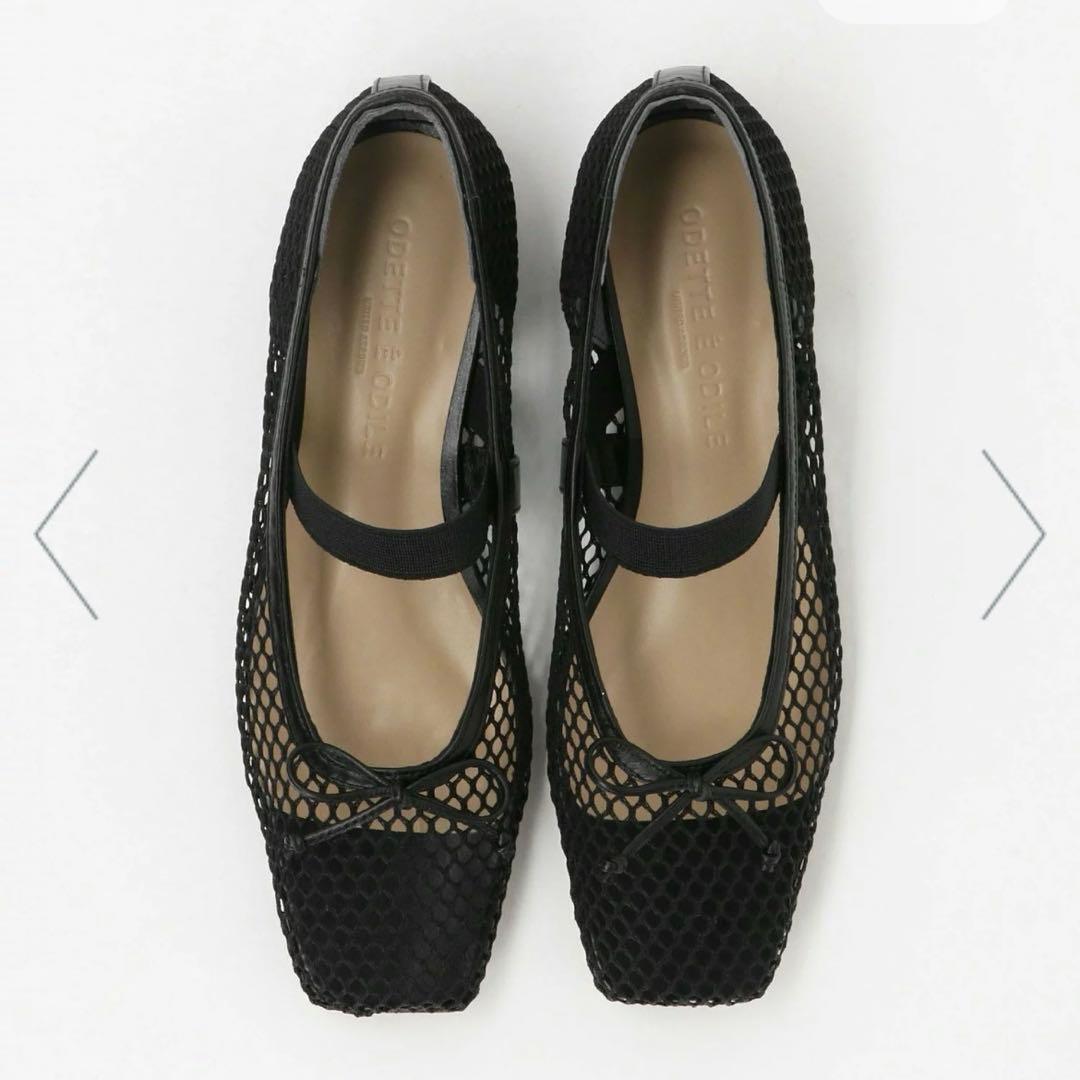 極美品◼️ODETTE É ODILE ◼️メッシュバレエシューズ