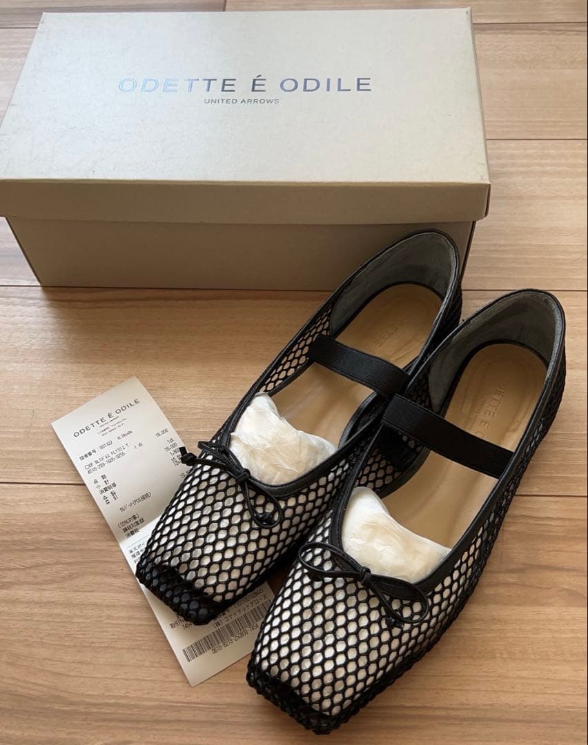 極美品◼️ODETTE É ODILE ◼️メッシュバレエシューズ